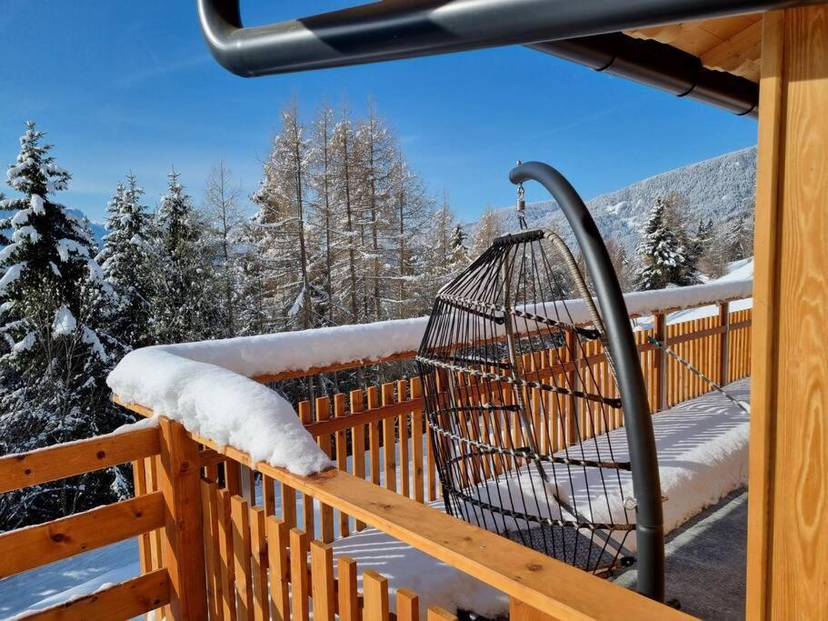 Alone In Chalet With View On Dolomites ヴィッランドロ エクステリア 写真